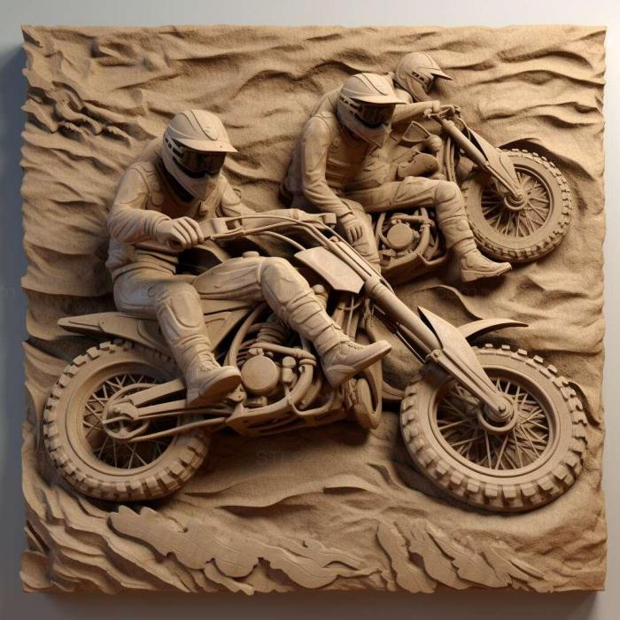 Games (Motocross Mania 3, GAMES_8195) 3D models for cnc